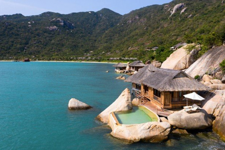 Resort Six Senses Ninh Van Bay Nha Trang nơi Quang Vinh và Hiền Thục hội ngộ